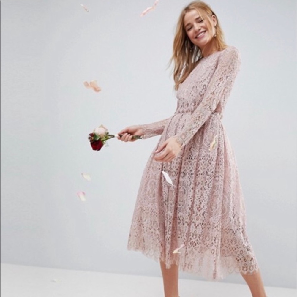 ASOS lace dress